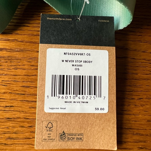 New The North Face W Neverstop Xbody, Wasabi - Picture 7 of 7